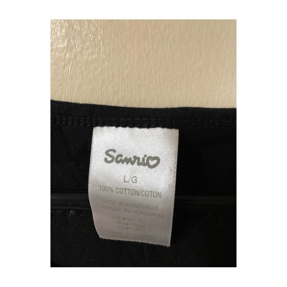 Y2K Sanrio Hello Kitty Studded Glitter T Shirt - Picture 3 of 3